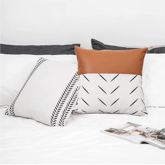 Pillow cover rustic brown 4 will fillers accent pillows - Picture 4 of 8